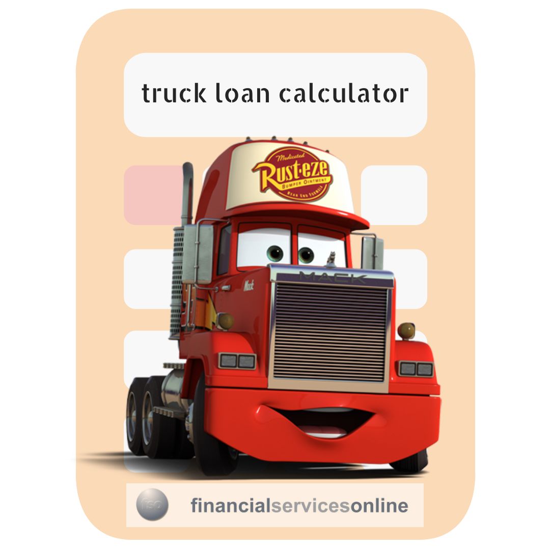 truck mortgage calculator