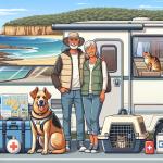 Article thumbnail image: 5 Top Tips for Safely Caravanning with Your Furry Friends in Australia