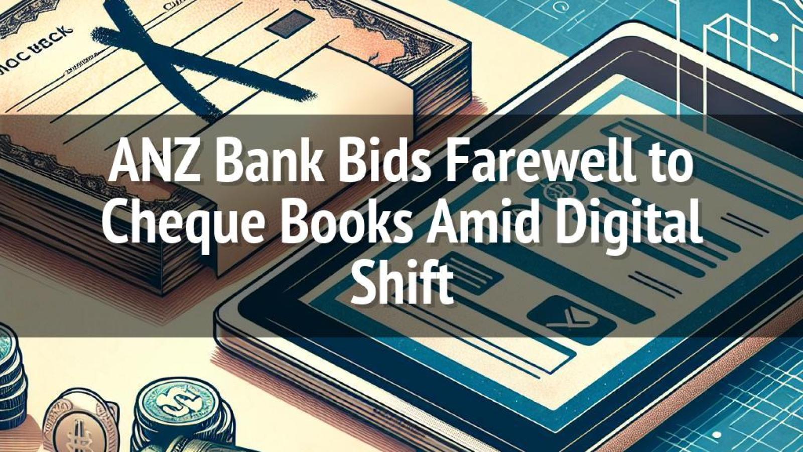 ANZ Bank Ends Cheque Books Amid Growing Digital Banking Trend