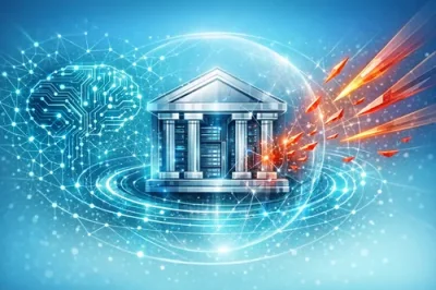 Article image: APRA Warns Banks of AI-Driven Cyber Threats: by Paige Estritori
