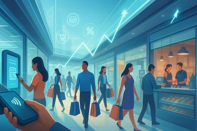 Article image: Australian Consumer Sentiment Turns Positive After Four Years: by Paige Estritori