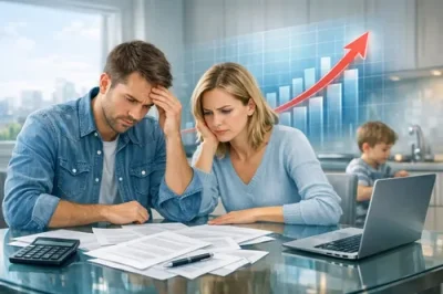 Article image: RBA's Rate Hike Triggers Mortgage Stress Among Australian Households: by Paige Estritori