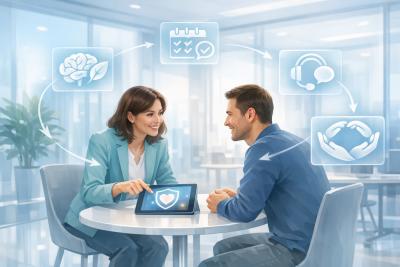 Article image: Life Insurers Commit to Mental Health Action Plan: by Paige Estritori