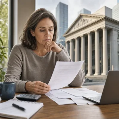Article image: Bank Results Put Mortgage Stress in Focus: by Paige Estritori