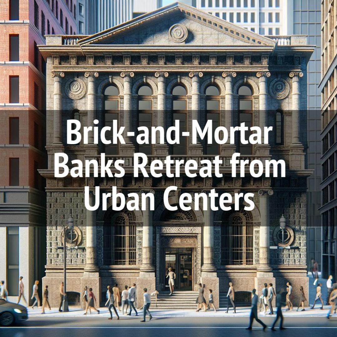 BrickandMortar Banks Retreat from Urban Centers