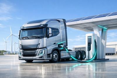 Article image: CEFC and Volvo Partner to Electrify Australia's Truck Fleet: by Paige Estritori