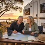 Article thumbnail image: How to Create a Caravan Travel Budget That Works for You