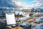 News image: Farm Flood Dispute Shows the Cost of Delayed Claims Handling