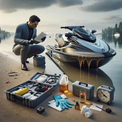 Article Image - Leak Lockdown: Handling Fuel Spillage and Leaks on Your Jet Ski