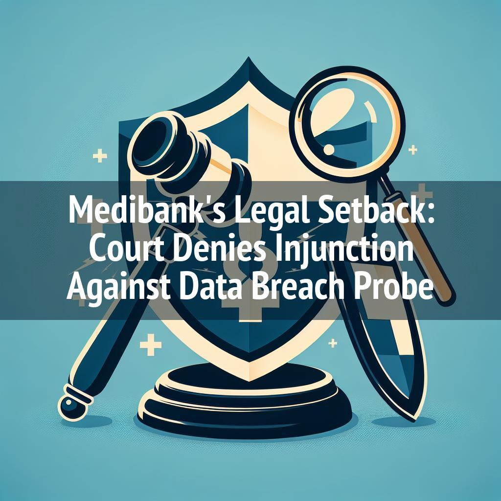 Medibank's Legal Setback: Court Denies Injunction Against Data Breach Probe