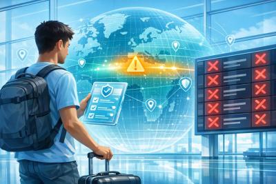 Article image: Understanding Travel Insurance Amid Middle East Conflict: by Paige Estritori