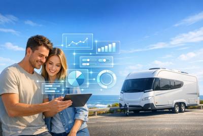 Article image: Caravan Loan Rates Update: What Buyers Should Check: by Paige Estritori