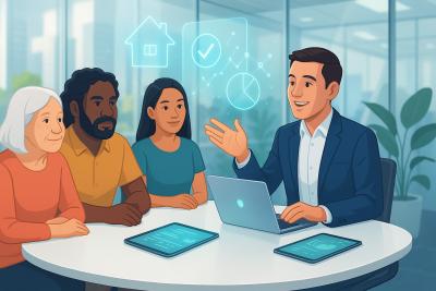 Article image: AFIA Report Highlights Non-Bank Lenders' Role in Housing: by Paige Estritori