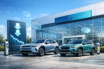 Subaru Makes Electric SUVs More Accessible with Price Reductions?w=400