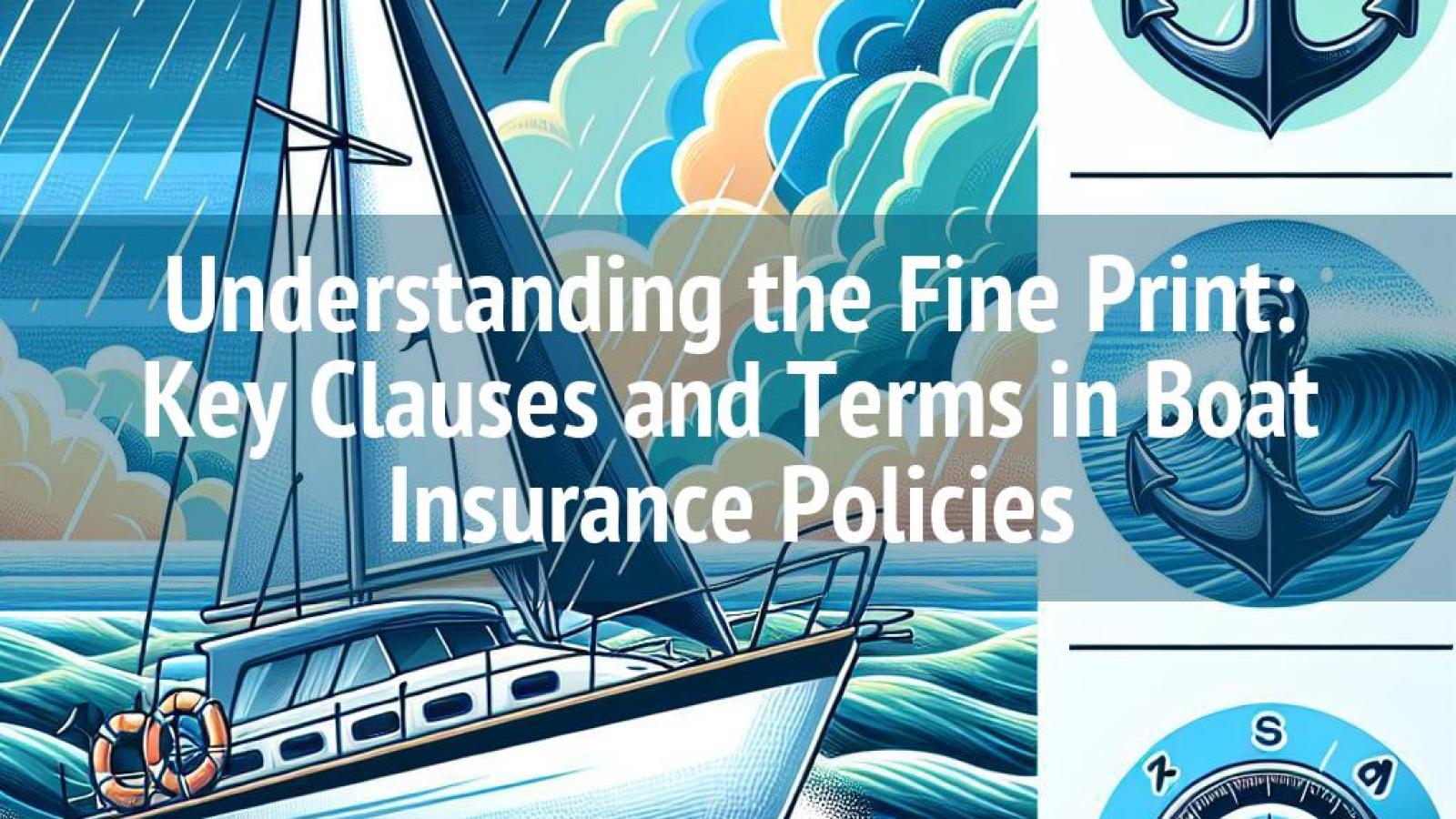 Understanding the Fine Print Key Clauses and Terms in Boat Insurance